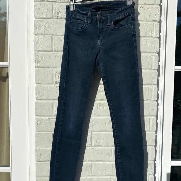 Joe's jeans skinny ankle Tabitha dark wash denim size 24 - Picture 3 of 15